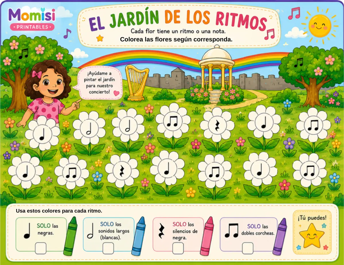 Actividad para reconocer notas musicales